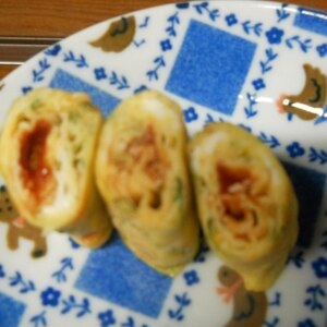 ＊ケチャップin～オムレツ味の卵焼き＊